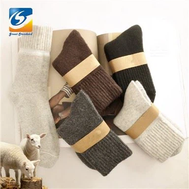 Niestandardowe opakowanie Zimowe wełniane skarpety